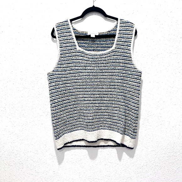 Liz Claiborne pull over Multicolor Knit Top XXL - Picture 2 of 8